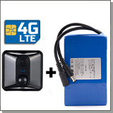 Миниатюрная 4G камера «JMC-GH82-4G» с аккумулятором 18000 + переходник